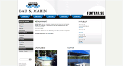 Desktop Screenshot of flottar.se