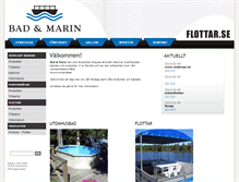 Tablet Screenshot of flottar.se